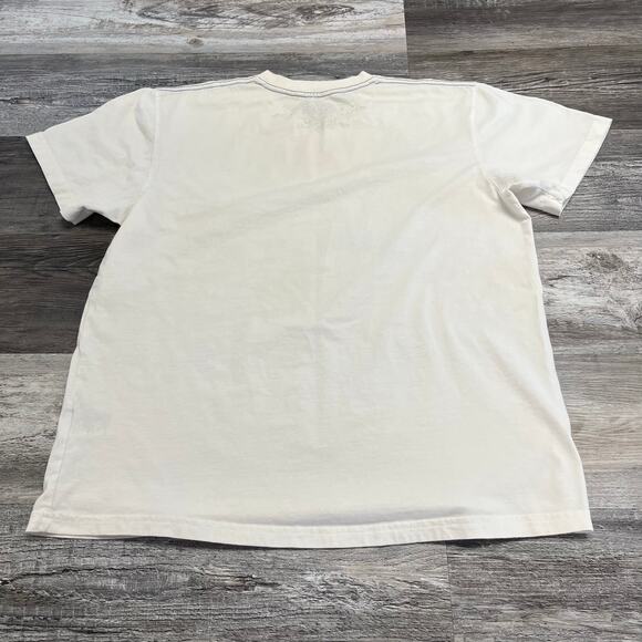 Marc Ecko Skulls Snake Floral Tattoo Graffiti‎ Mens XL White Streetwear T-Shirt - Picture 3 of 8